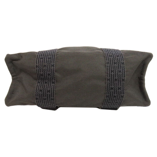 HERMES Backpack canvas gray Her LineMM