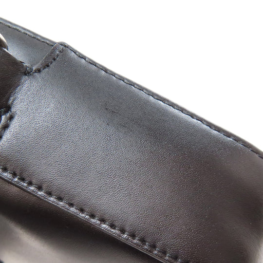 FENDI Shoulder Bag Leather, PVC black Diagonal Camera Case Women Used Authentic