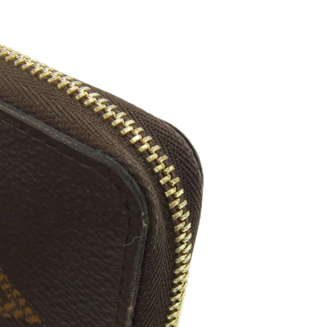 LOUIS VUITTON Coin case M69354 Giant monogram canvas Brown Zippy coin purse Women(Unisex) Used Authentic