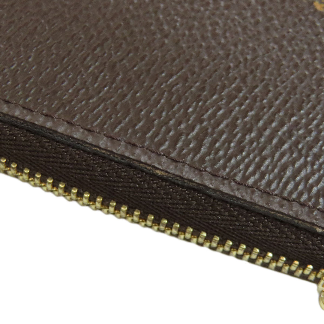LOUIS VUITTON Coin case M69354 Giant monogram canvas Brown Zippy coin purse Women(Unisex) Used Authentic