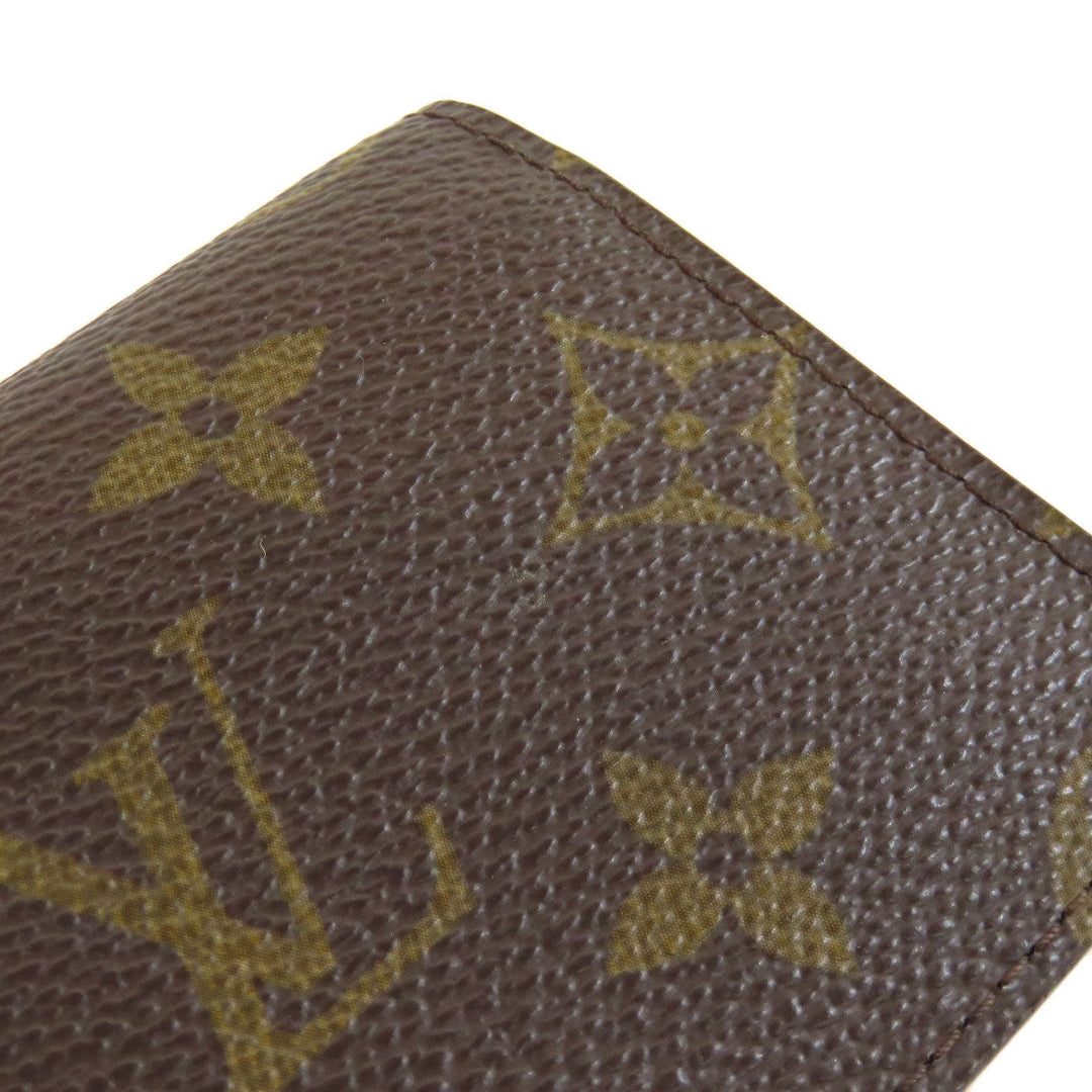 LOUIS VUITTON Card Case M62920 Monogram canvas Brown Anne Vert Cult De Visit