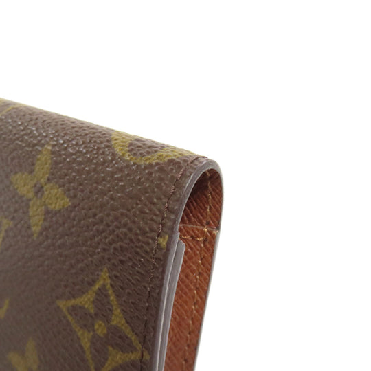 LOUIS VUITTON Card Case M62920 Monogram canvas Brown Anne Vert Cult De Visit