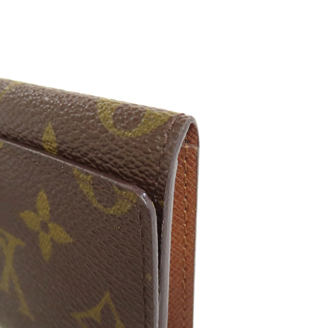 LOUIS VUITTON Card Case M62920 Monogram canvas Brown Anne Vert Cult De Visit