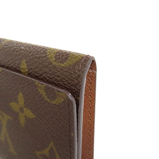 LOUIS VUITTON Card Case M62920 Monogram canvas Brown Anne Vert Cult De Visit