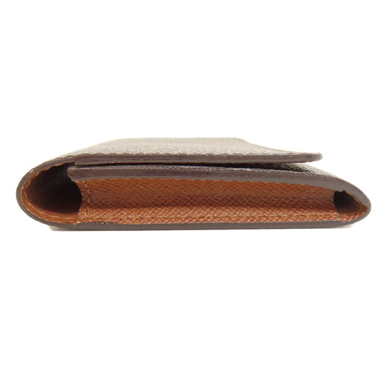 LOUIS VUITTON Card Case M62920 Monogram canvas Brown Anne Vert Cult De Visit