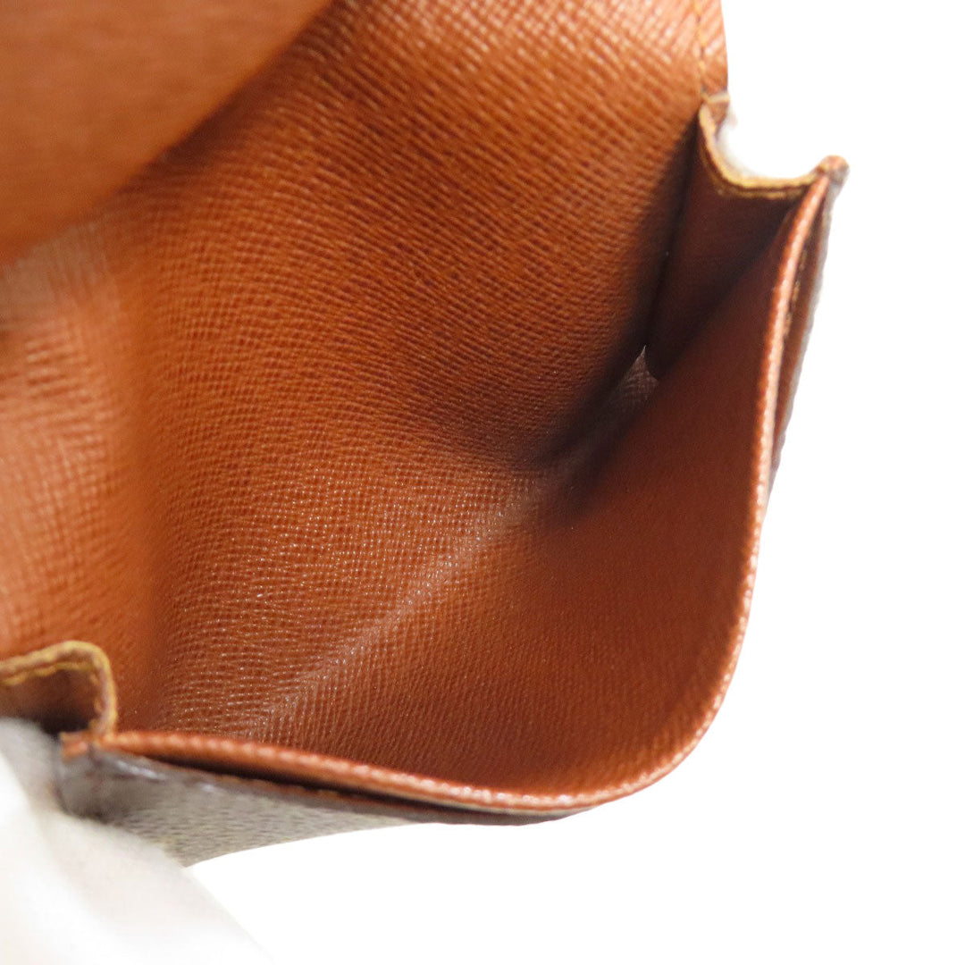 LOUIS VUITTON Card Case M62920 Monogram canvas Brown Anne Vert Cult De Visit