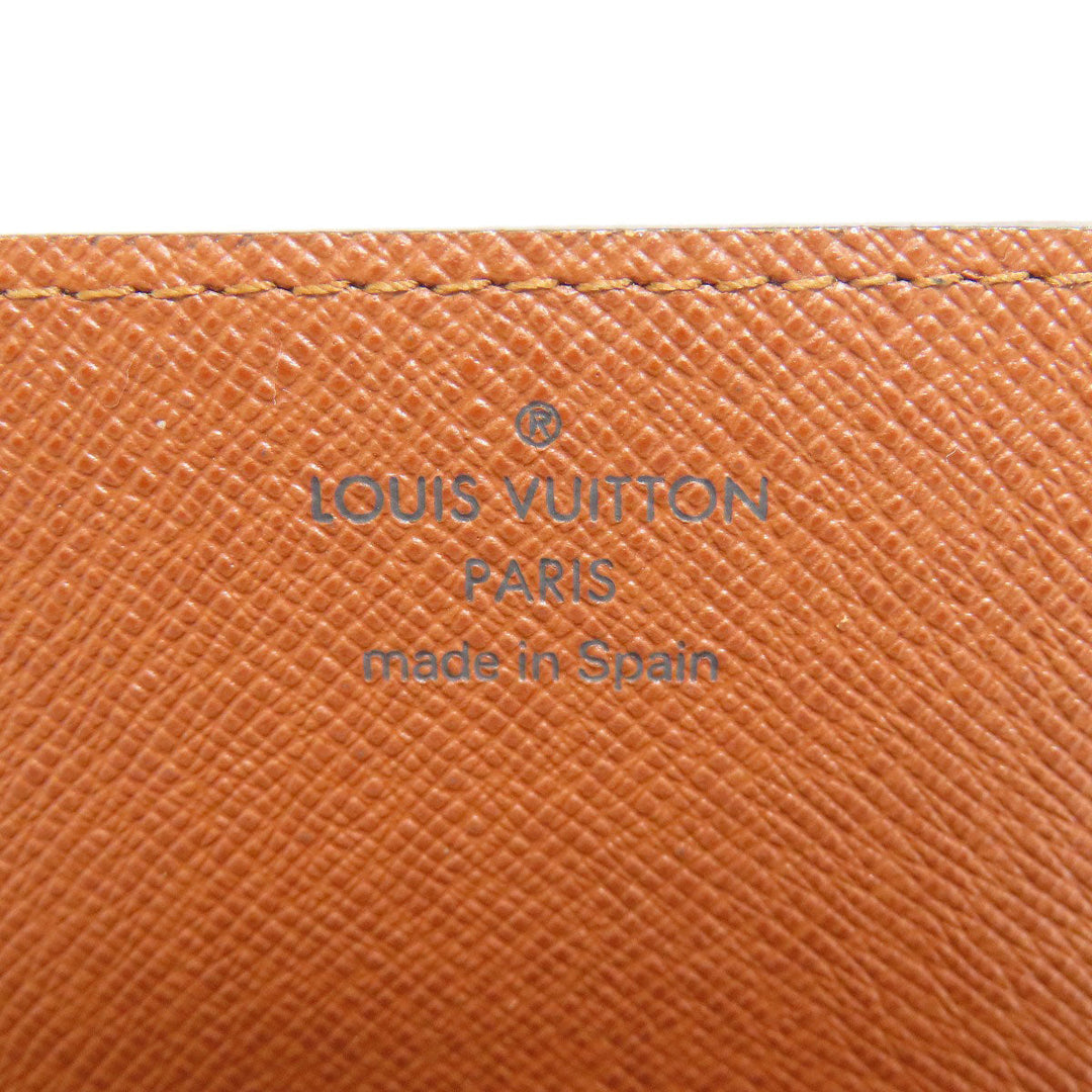 LOUIS VUITTON Card Case M62920 Monogram canvas Brown Anne Vert Cult De Visit
