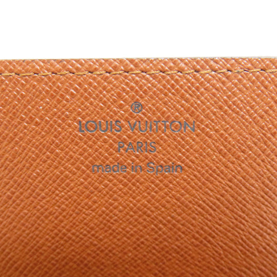 LOUIS VUITTON Card Case M62920 Monogram canvas Brown Anne Vert Cult De Visit