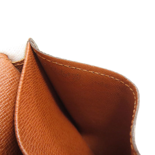 LOUIS VUITTON Card Case M62920 Monogram canvas Brown Anne Vert Cult De Visit