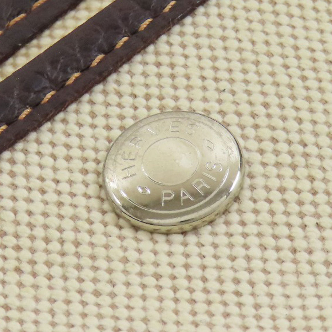 HERMES Tote Bag Tower ash beige Garden party PM