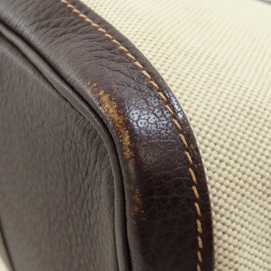 HERMES Tote Bag Tower ash beige Garden party PM
