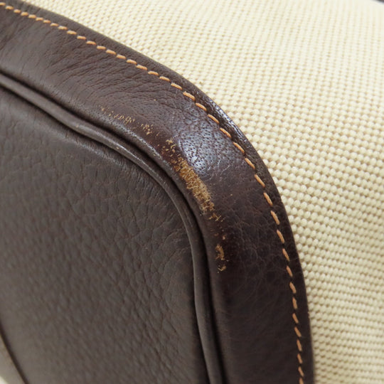 HERMES Tote Bag Tower ash beige Garden party PM