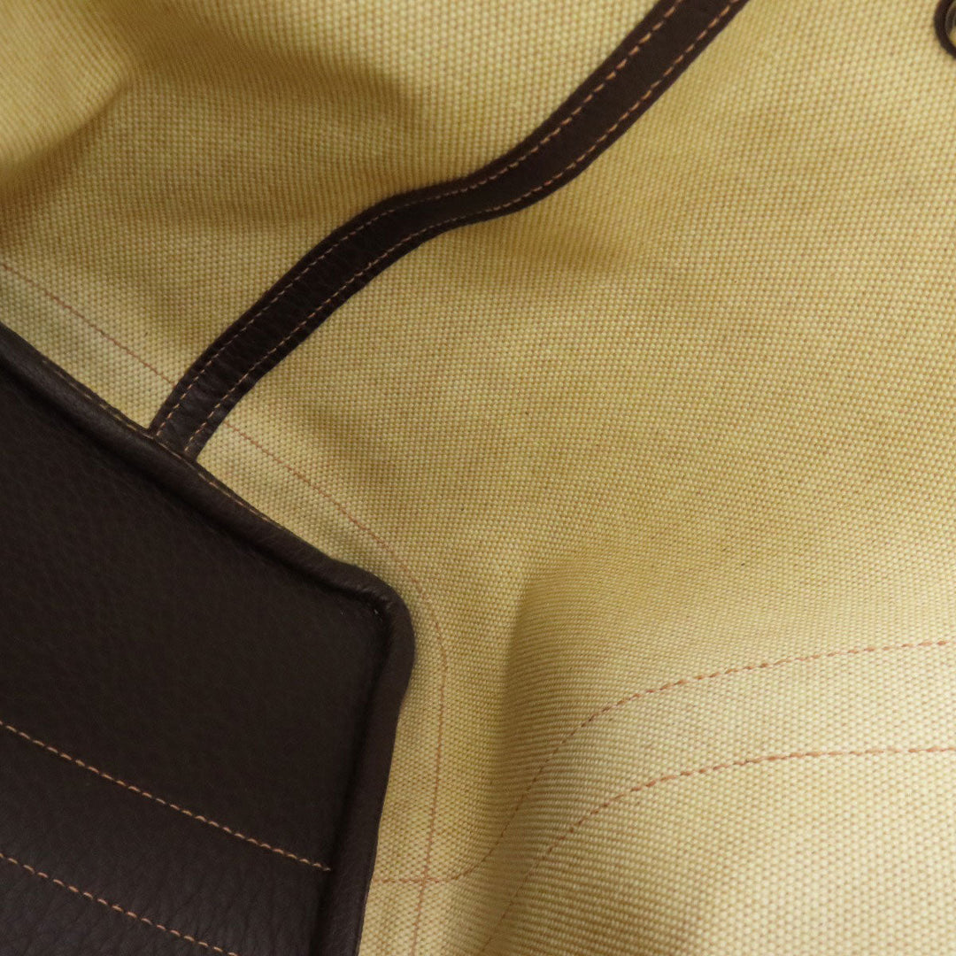 HERMES Tote Bag Tower ash beige Garden party PM