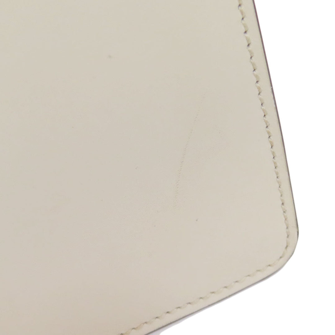 GUCCI Handbag 431665 leather white Sylvie 2WAY