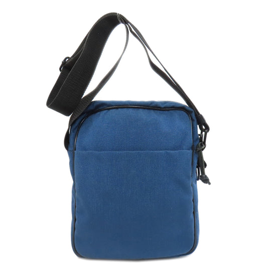 Maison Margiela Shoulder Bag canvas blue logo Women Used Authentic