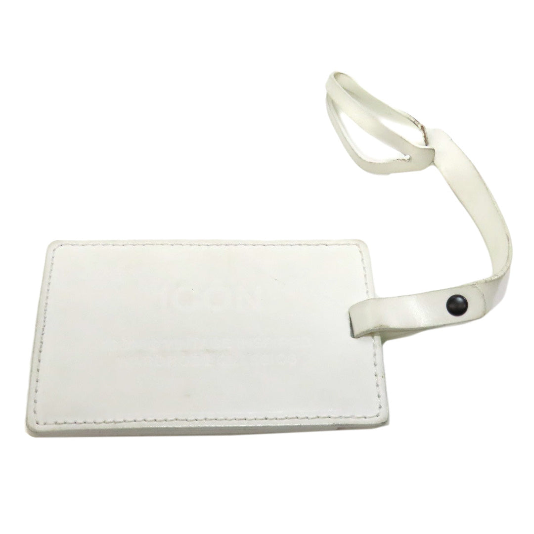 Maison Margiela Shoulder Bag canvas blue logo Women Used Authentic