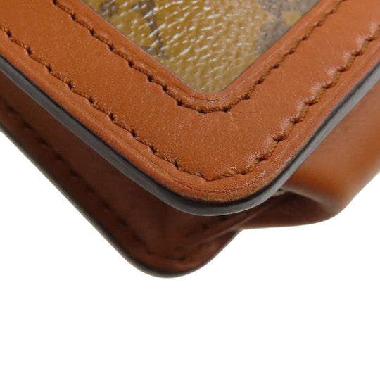 LOUIS VUITTON Sling bag M44586 Monogram reverse Brown Bum bag Daufine Women Used Authentic