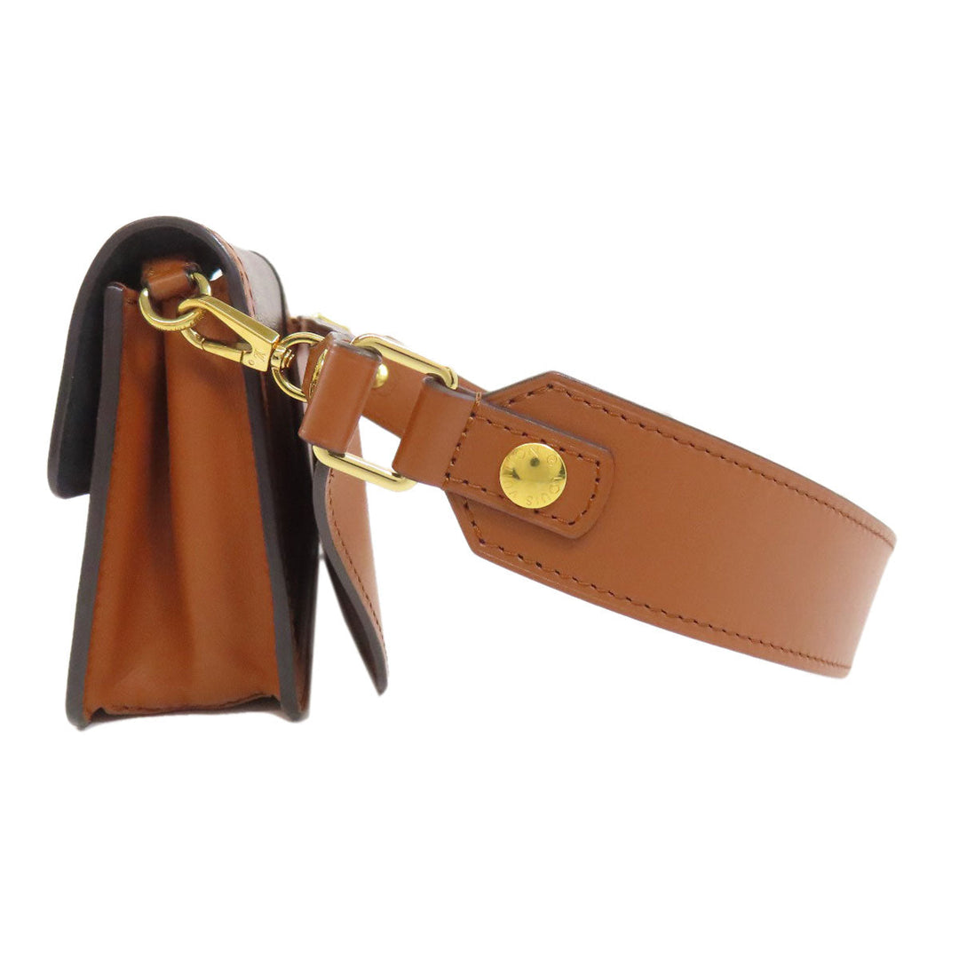 LOUIS VUITTON Sling bag M44586 Monogram reverse Brown Bum bag Daufine Women Used Authentic