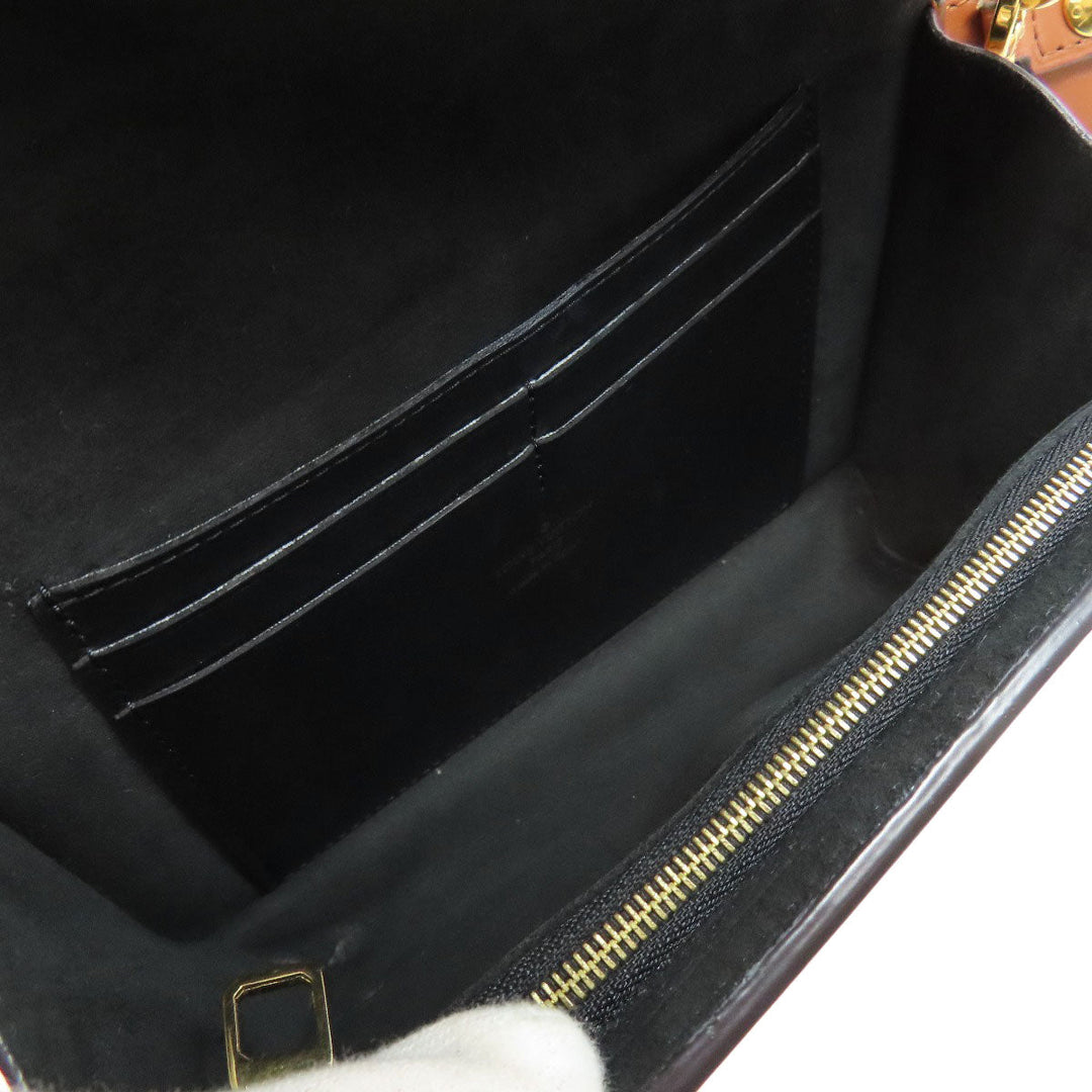 LOUIS VUITTON Sling bag M44586 Monogram reverse Brown Bum bag Daufine Women Used Authentic