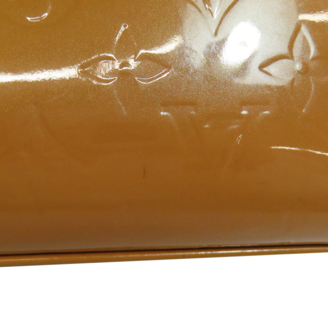 LOUIS VUITTON Tote Bag M91588 Vernis beige Blair MM Women Used Authentic