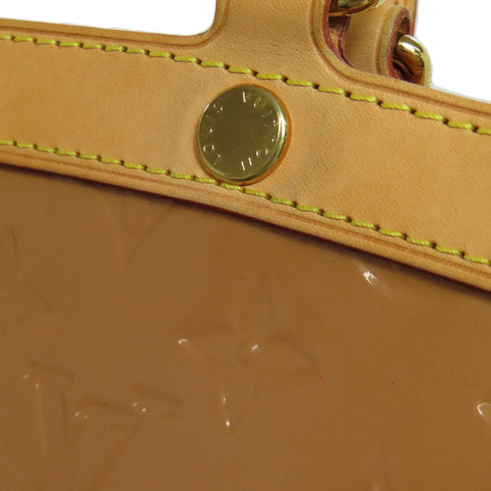 LOUIS VUITTON Tote Bag M91588 Vernis beige Blair MM Women Used Authentic
