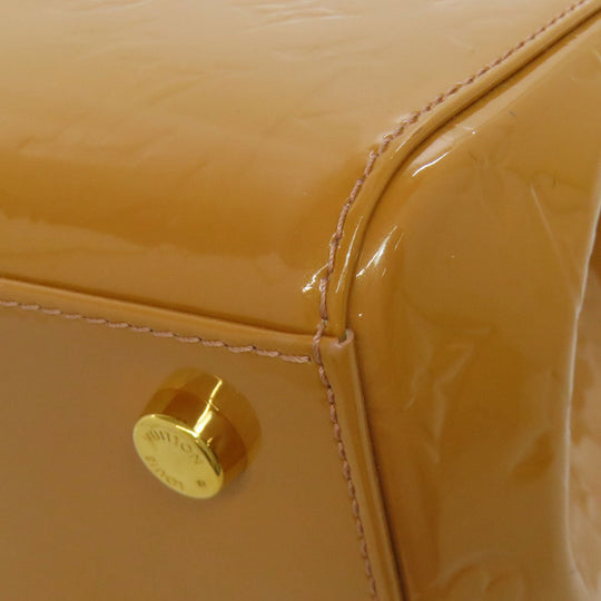 LOUIS VUITTON Tote Bag M91588 Vernis beige Blair MM Women Used Authentic