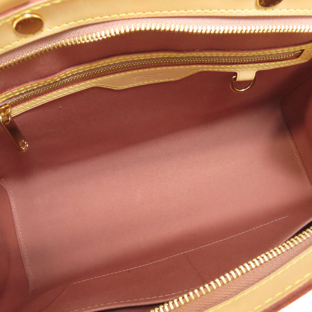 LOUIS VUITTON Tote Bag M91588 Vernis beige Blair MM Women Used Authentic