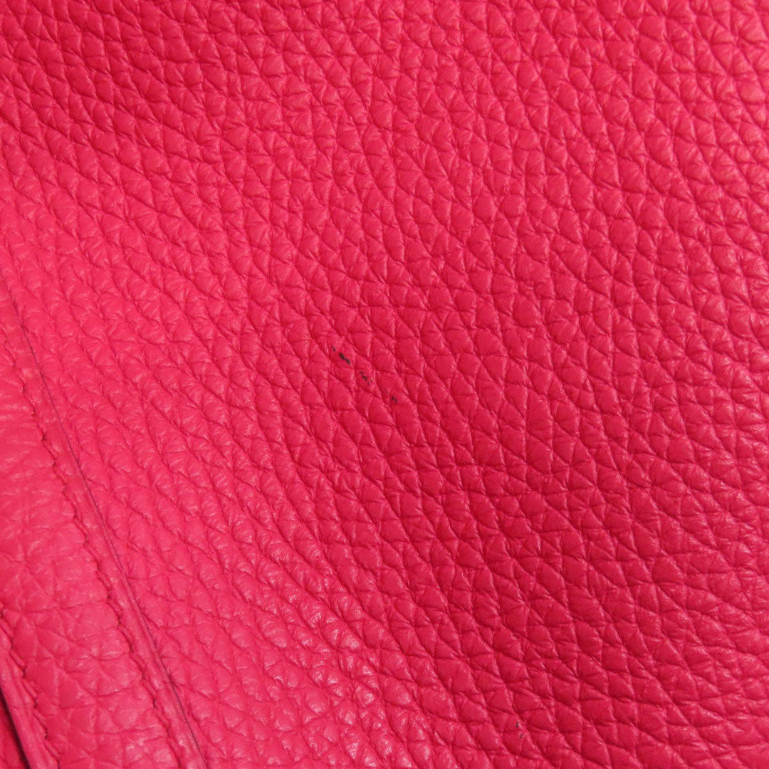 HERMES Handbag Taurillon Clemence pink Picotin Lock PM SilverMetal Women Used Authentic