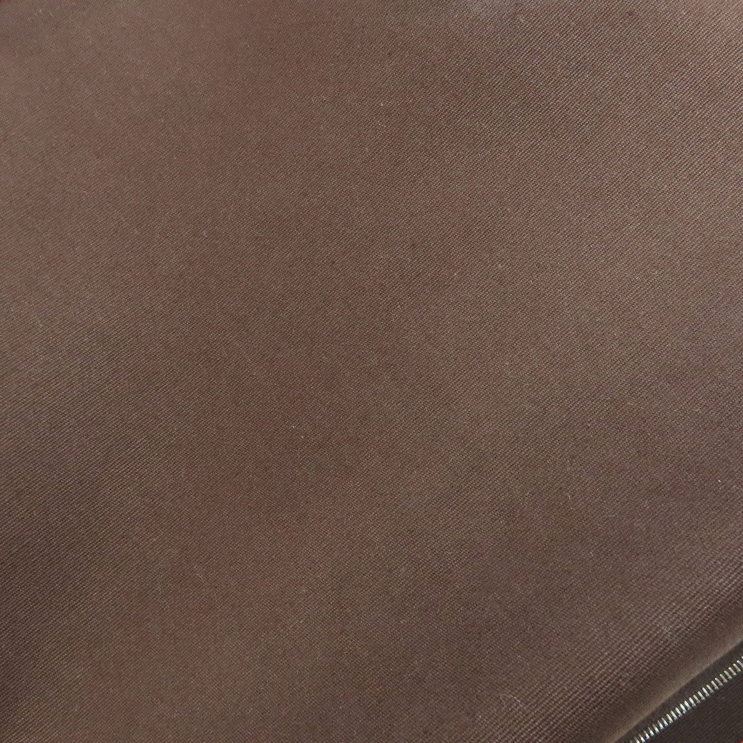 HERMES Shoulder Bag Toile Officier, Calfskin Brown Buenaventura SilverMetal Women Used Authentic
