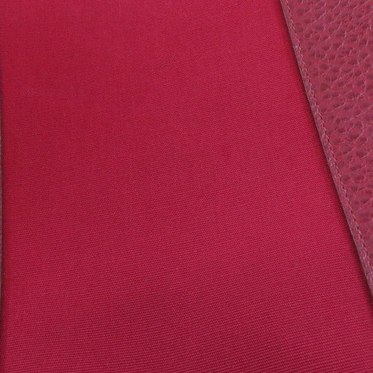HERMES Tote Bag Towar Officche Red Garden party PM Women Used Authentic