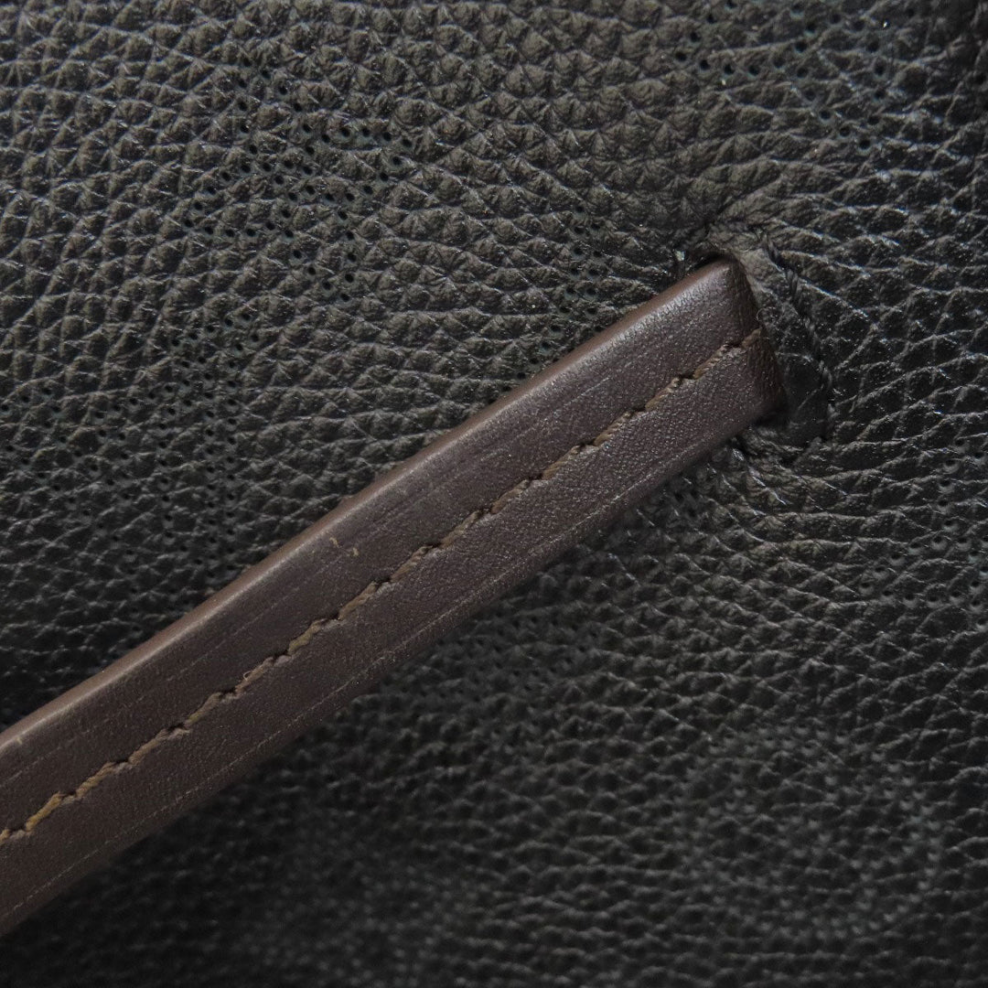 LOUIS VUITTON Tote Bag M54402 Mahina leather black Giroratta Women Used Authentic