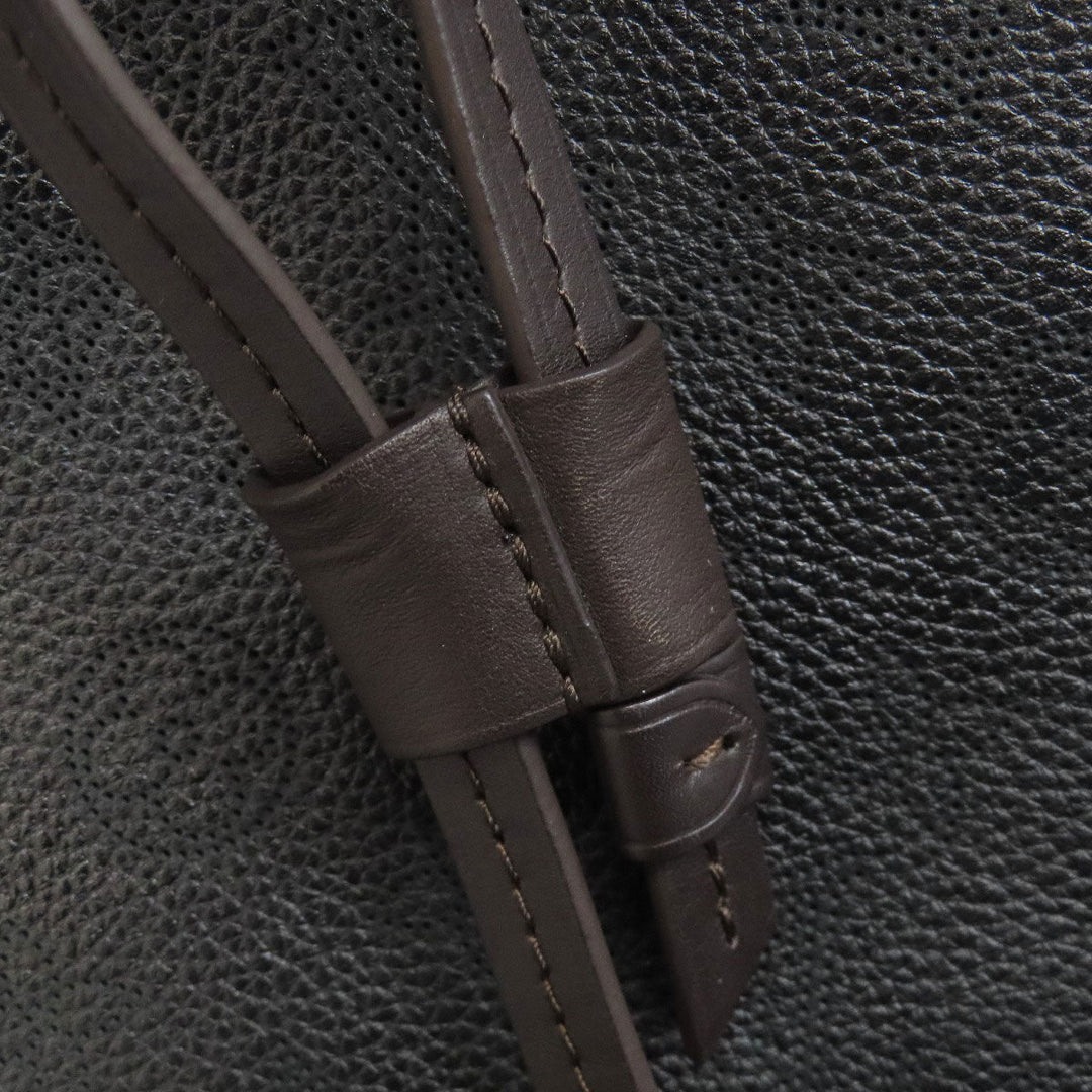 LOUIS VUITTON Tote Bag M54402 Mahina leather black Giroratta Women Used Authentic