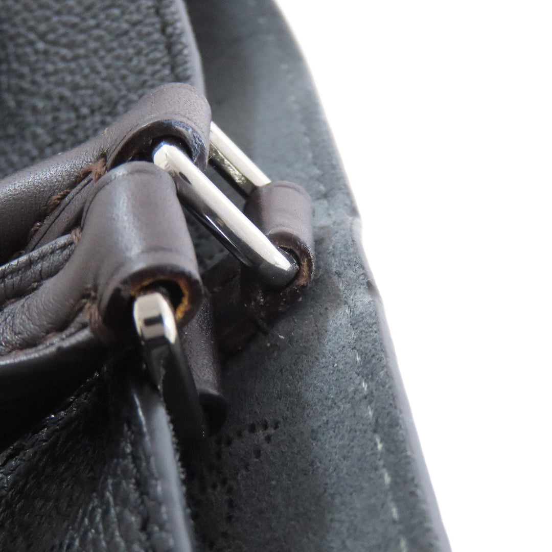 LOUIS VUITTON Tote Bag M54402 Mahina leather black Giroratta Women Used Authentic