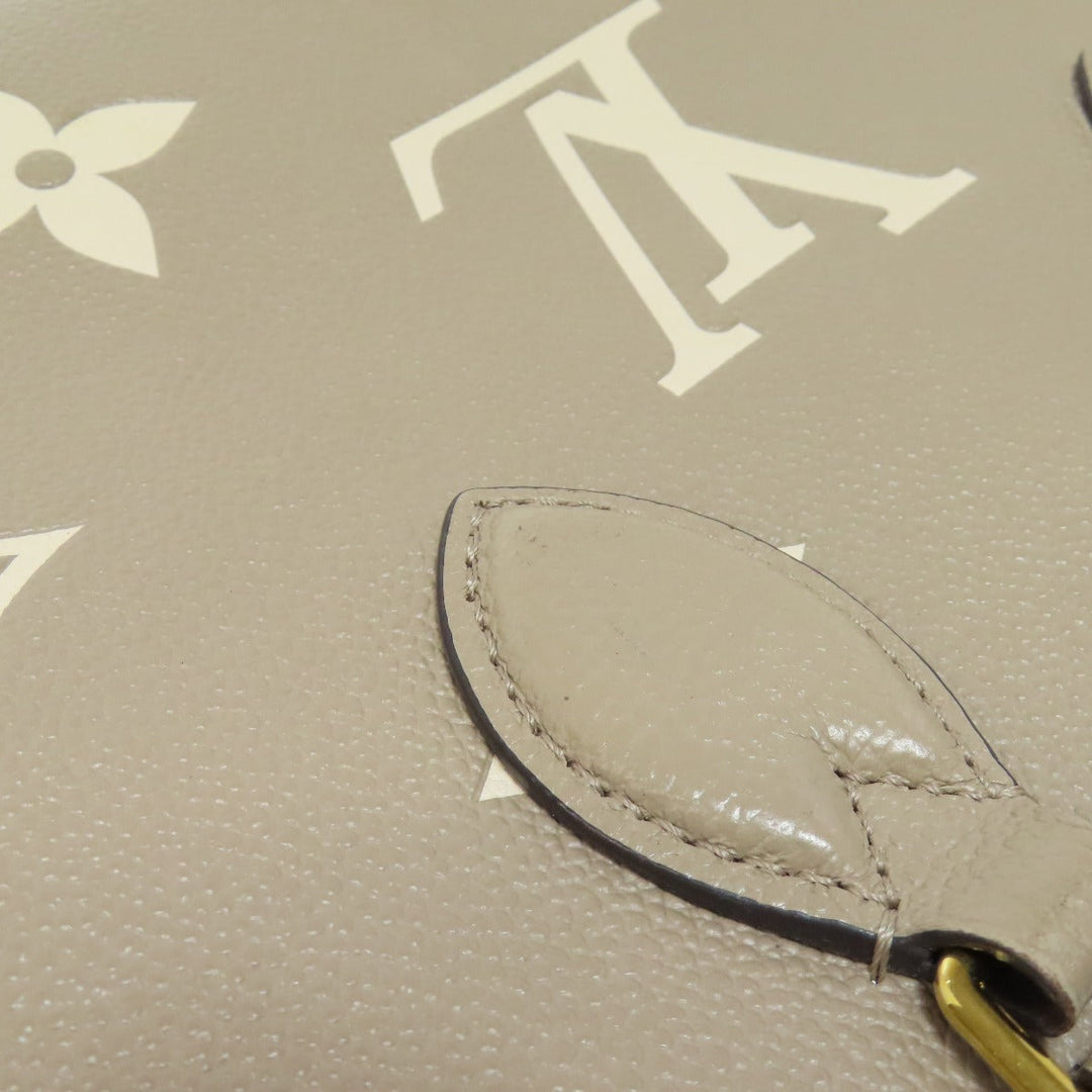 LOUIS VUITTON Handbag M45779 Ann Platt beige On the Go PM