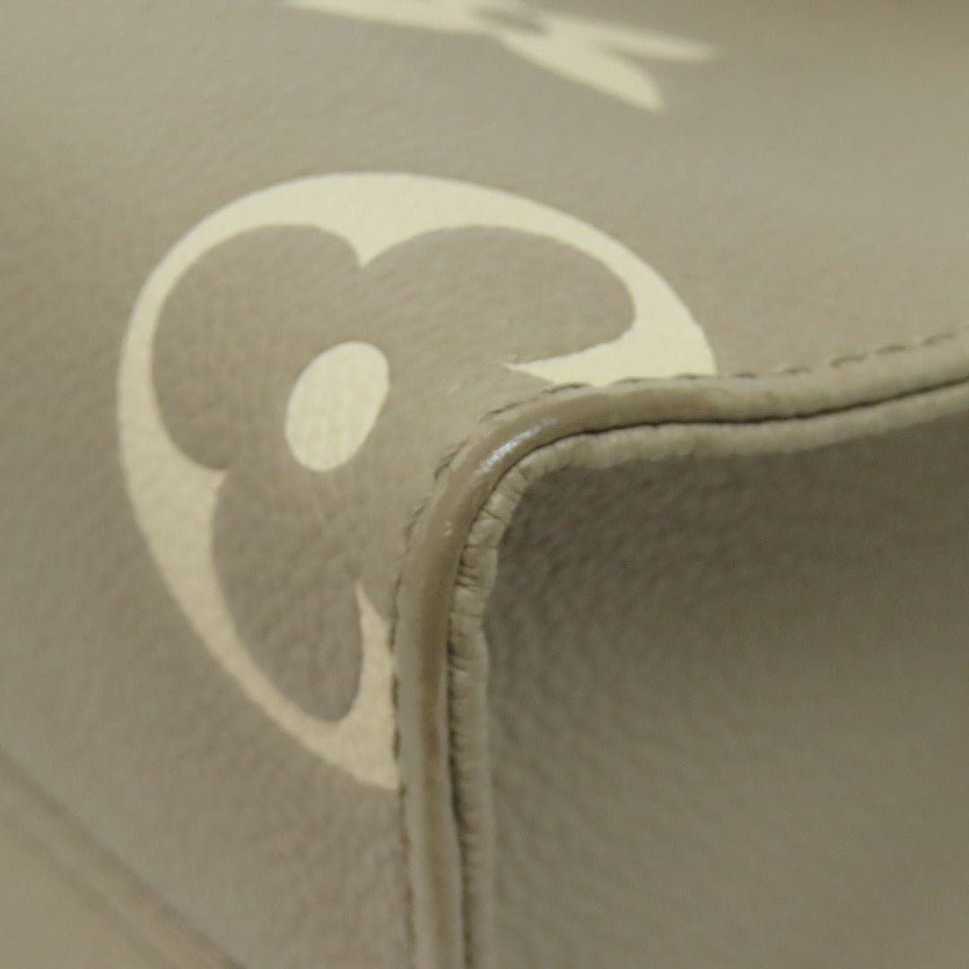 LOUIS VUITTON Handbag M45779 Ann Platt beige On the Go PM