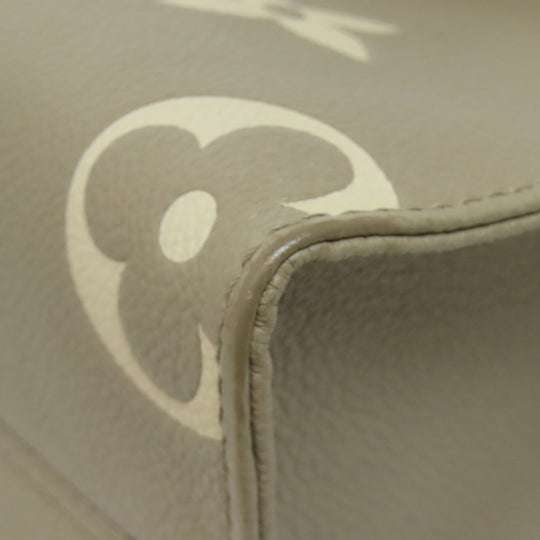LOUIS VUITTON Handbag M45779 Ann Platt beige On the Go PM