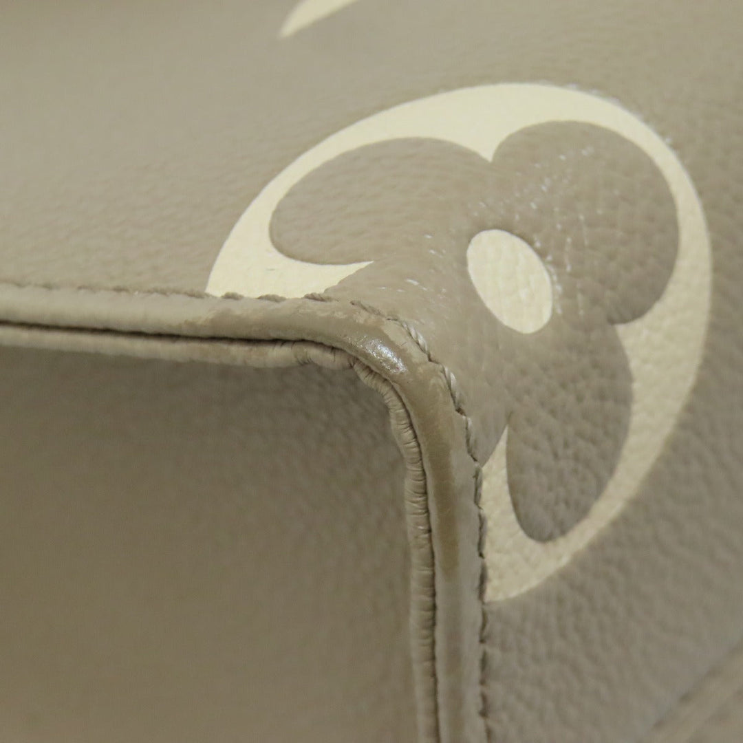 LOUIS VUITTON Handbag M45779 Ann Platt beige On the Go PM