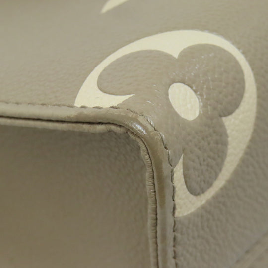 LOUIS VUITTON Handbag M45779 Ann Platt beige On the Go PM