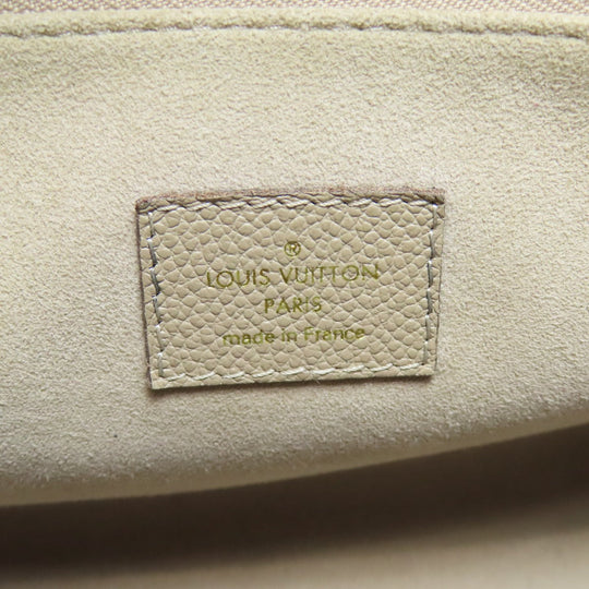 LOUIS VUITTON Handbag M45779 Ann Platt beige On the Go PM
