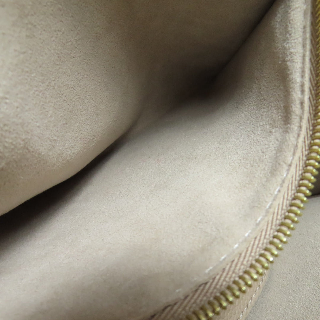 LOUIS VUITTON Handbag M45779 Ann Platt beige On the Go PM