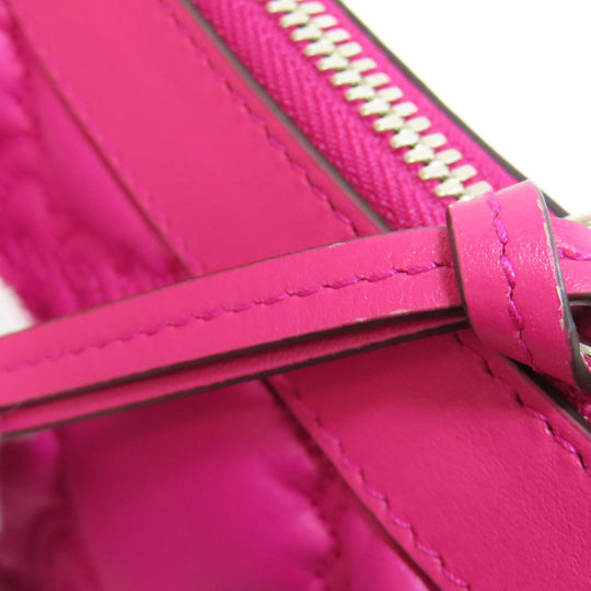 GUCCI Handbag 735049 Nylon pink GG Matelasse 2WAY Women Used Authentic