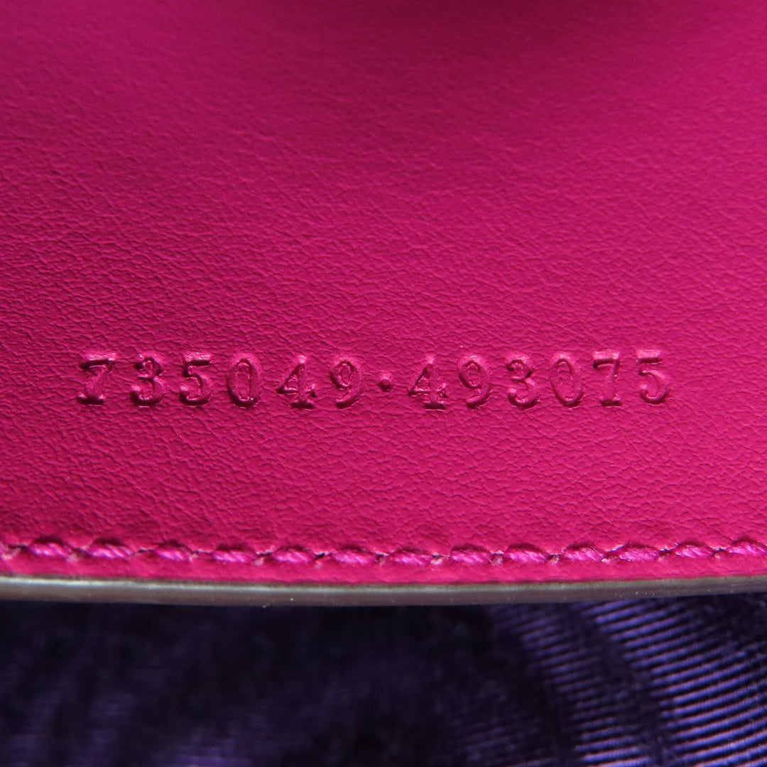 GUCCI Handbag 735049 Nylon pink GG Matelasse 2WAY Women Used Authentic