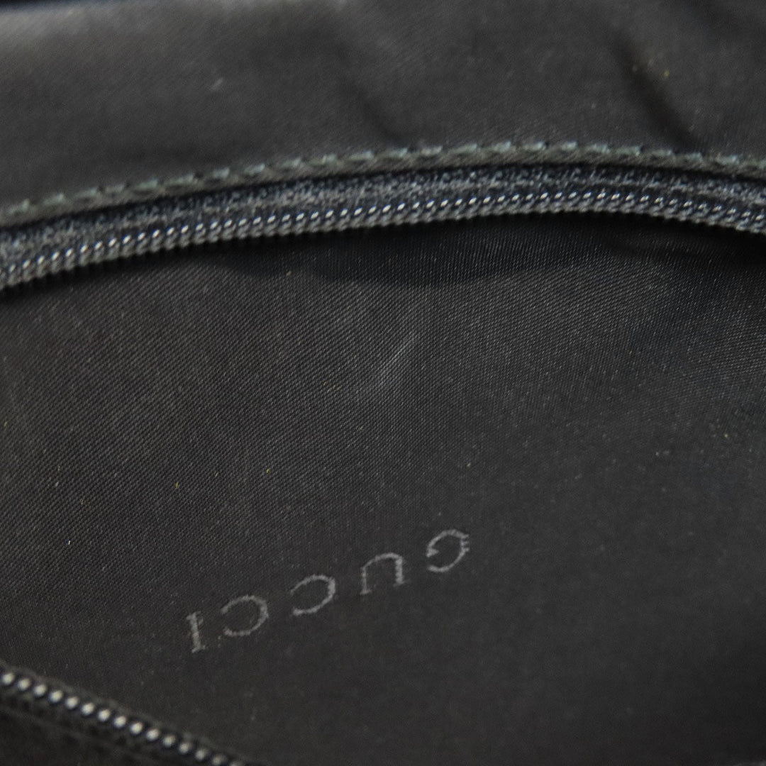 GUCCI Tote Bag 002・ 1016 leather black Bamboo 2WAY