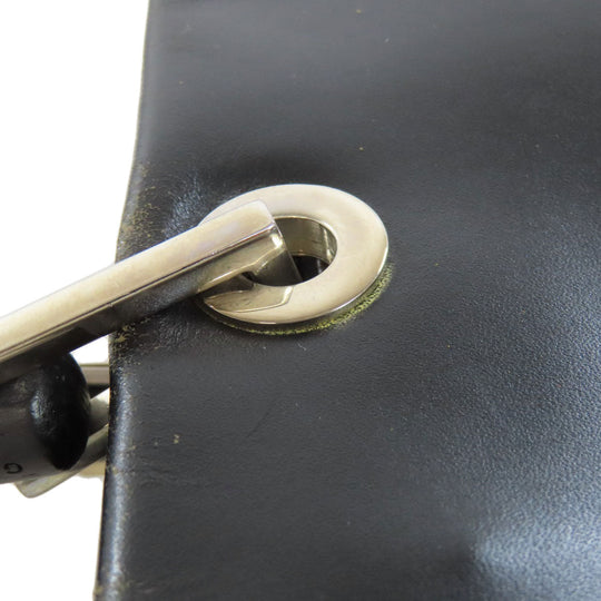GUCCI Tote Bag 002・ 1016 leather black Bamboo 2WAY