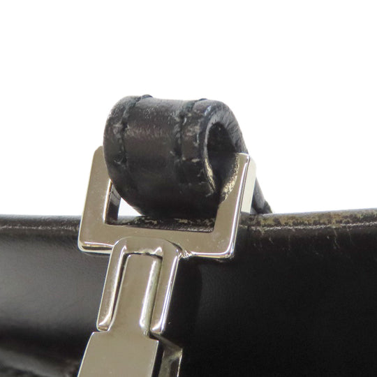 GUCCI Tote Bag 002・ 1016 leather black Bamboo 2WAY