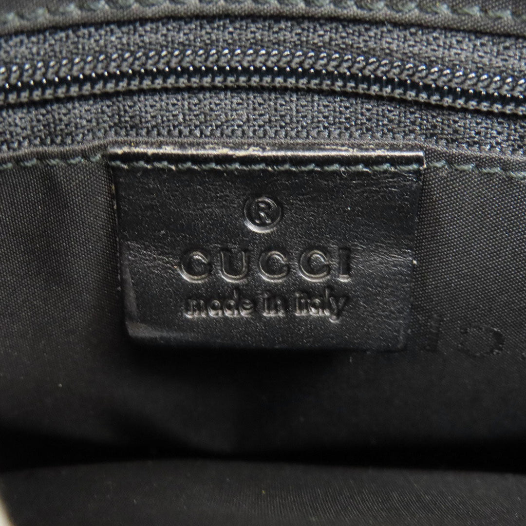GUCCI Tote Bag 002・ 1016 leather black Bamboo 2WAY