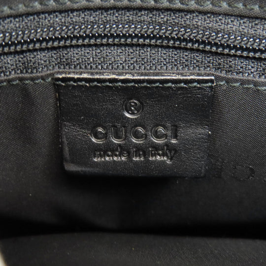 GUCCI Tote Bag 002・ 1016 leather black Bamboo 2WAY