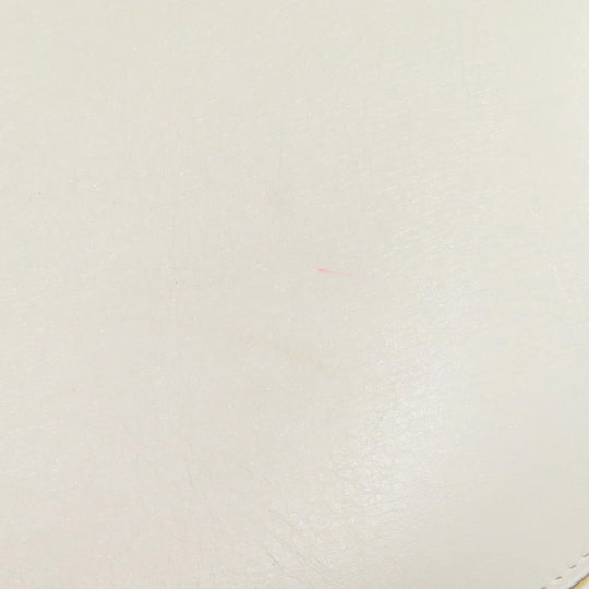 LOEWE Shoulder Bag leather white Gate bag Women Used Authentic