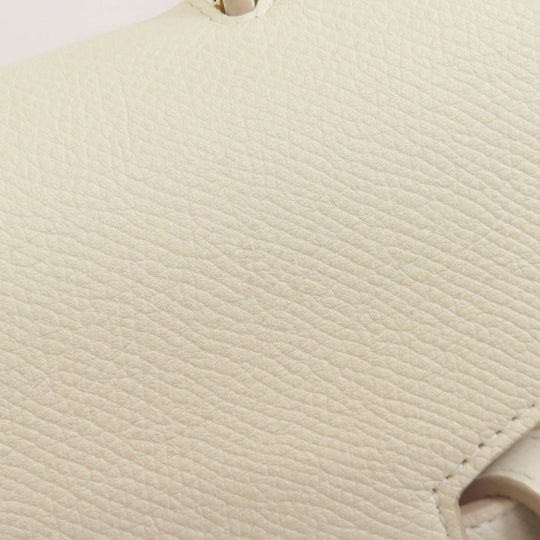 CELINE Handbag leather white Belt bag 2WAY