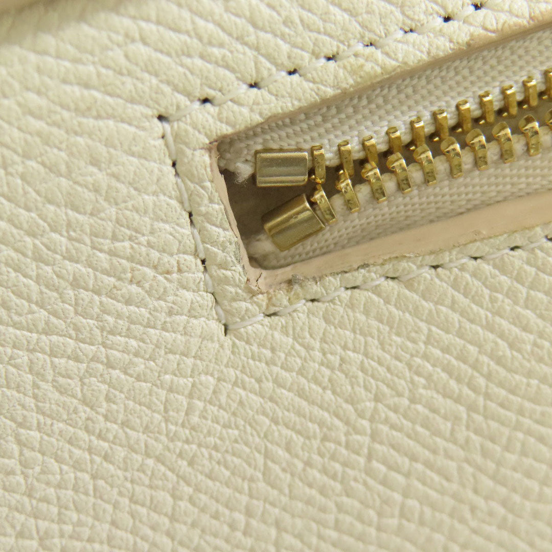 CELINE Handbag leather white Belt bag 2WAY